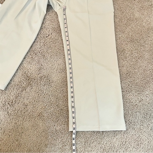 NWT Funyyzo Cream Neutral Wide Leg Dress Pants Trousers - Picture 10 of 15